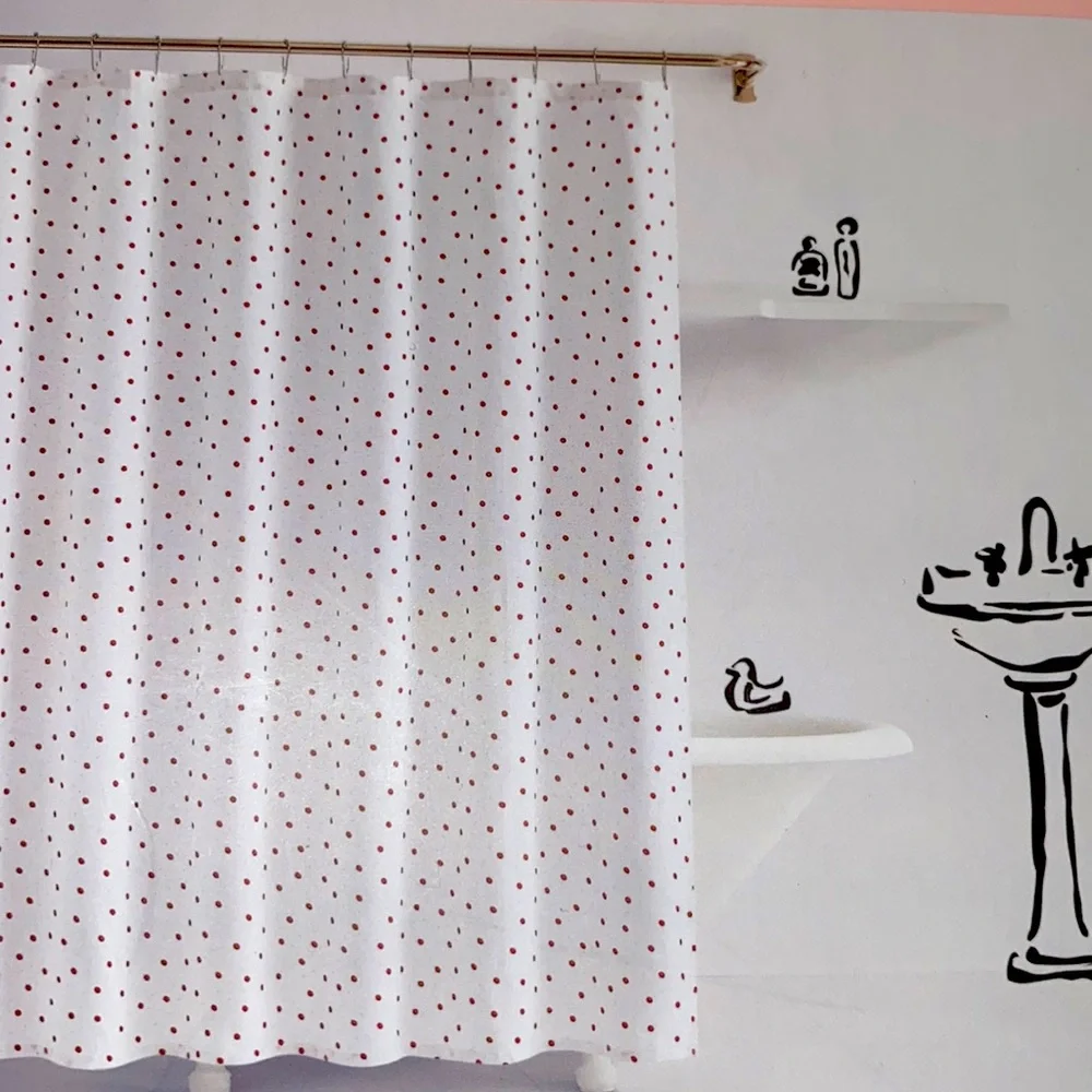 NWT Kate Spade Pop Dots shower curtain